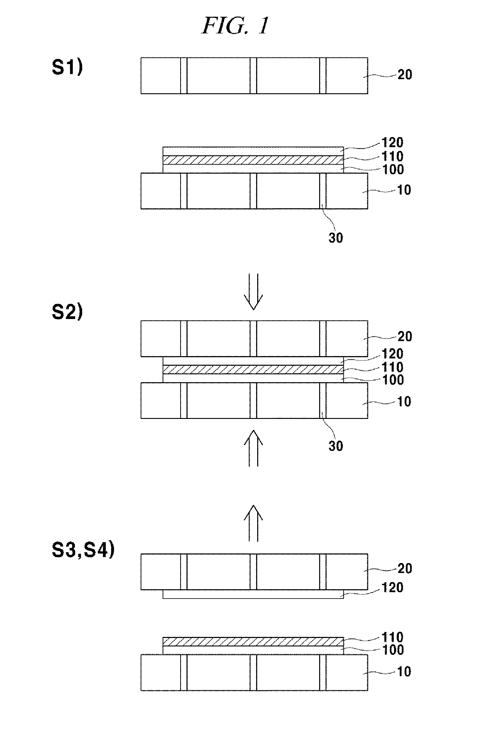 Method for transferring graphene using a hot press