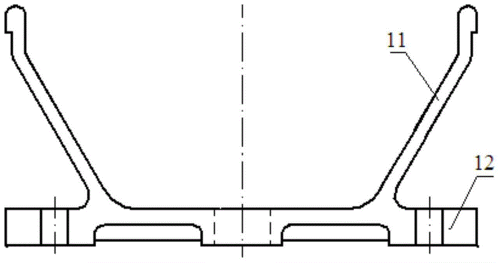 Rear-mounted rubber mat assembly