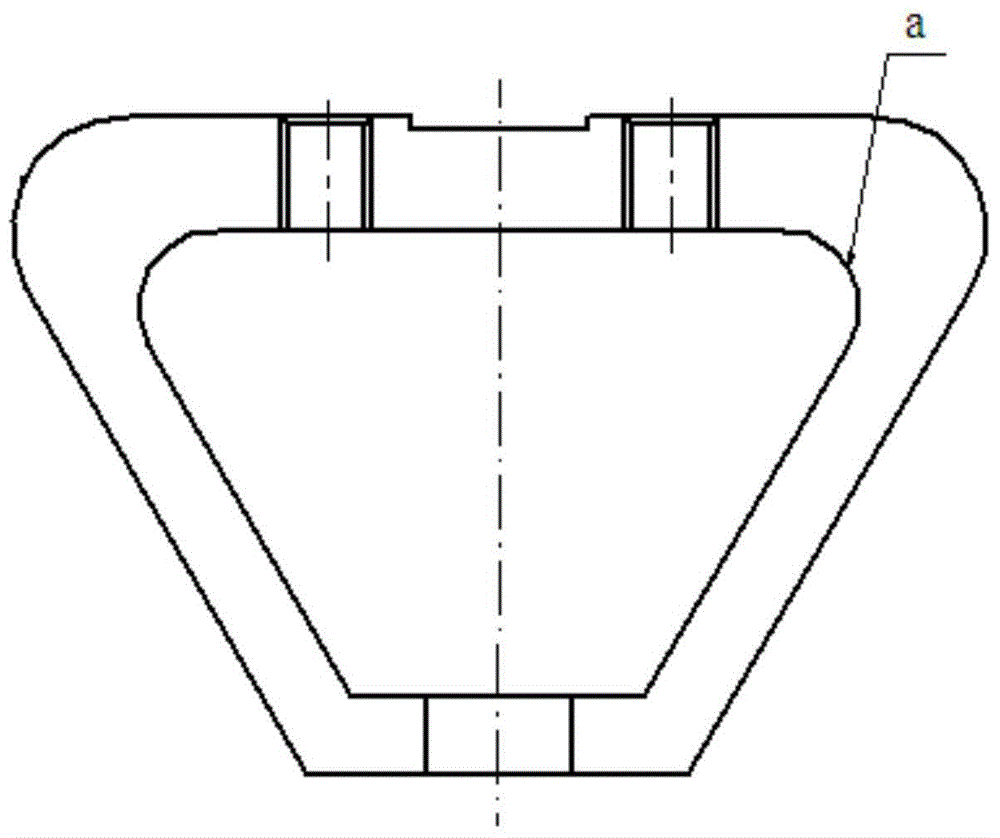 Rear-mounted rubber mat assembly