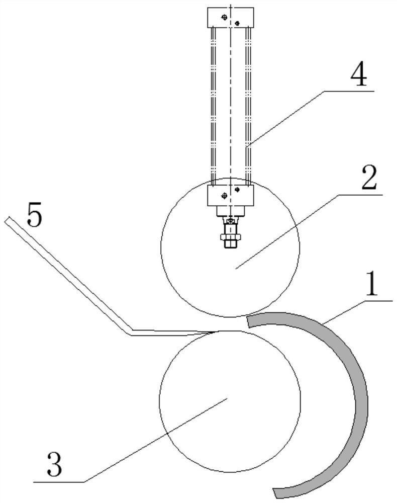 A kind of process method of vertical and horizontal flattening of bamboo