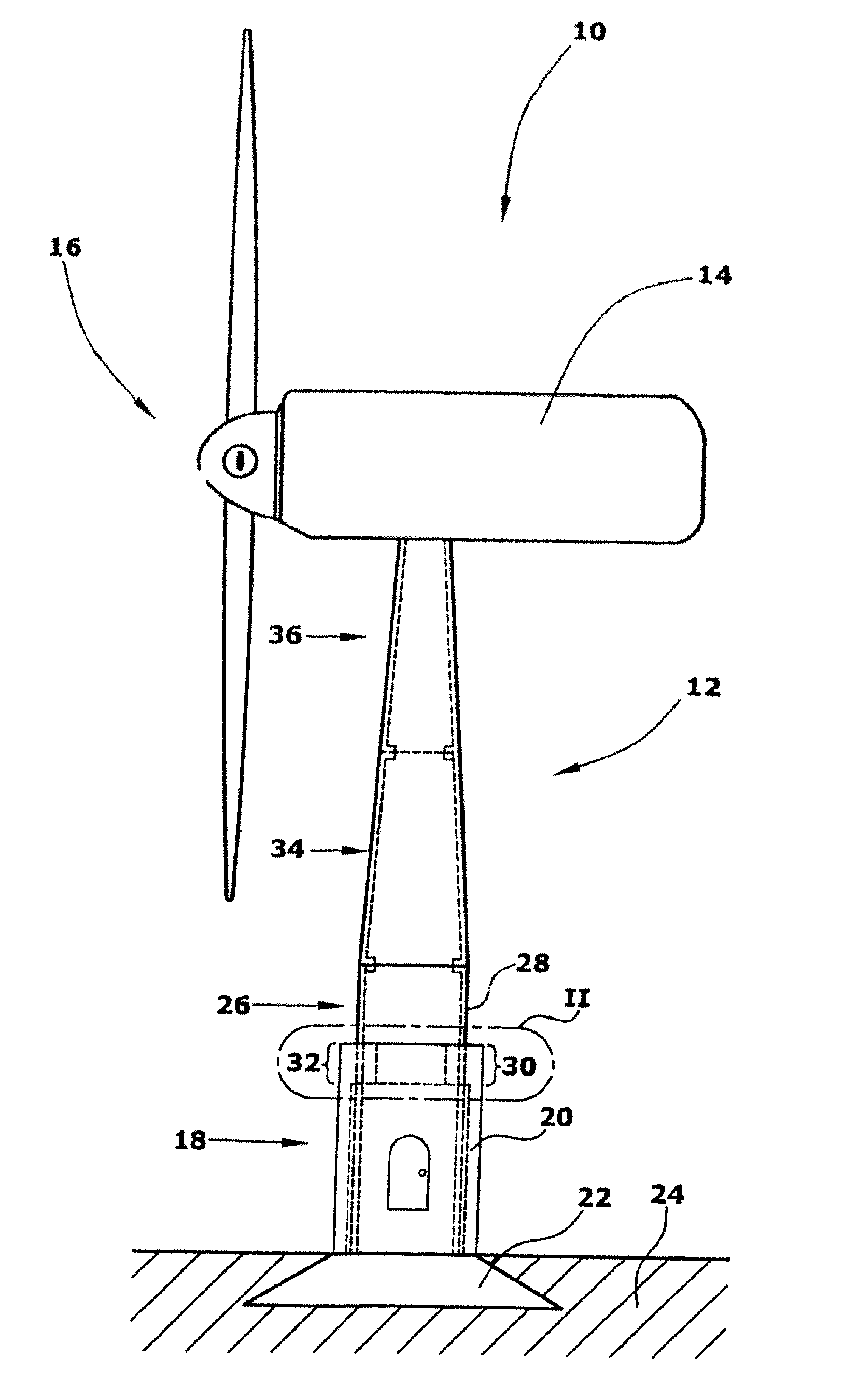 Tower foundation, in particular for a wind energy turbine