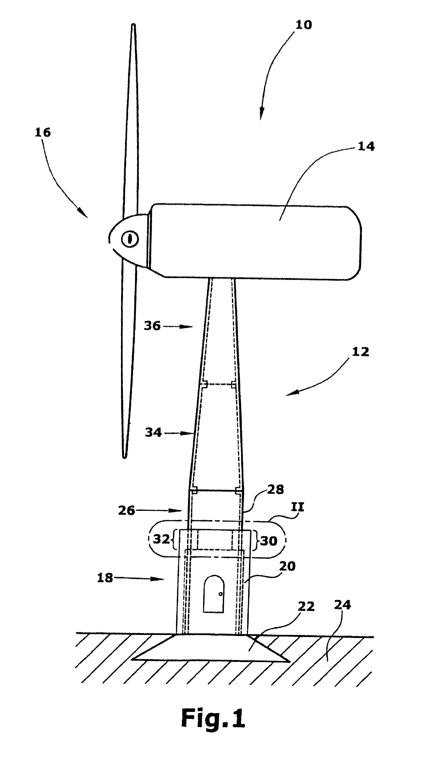 Tower foundation, in particular for a wind energy turbine