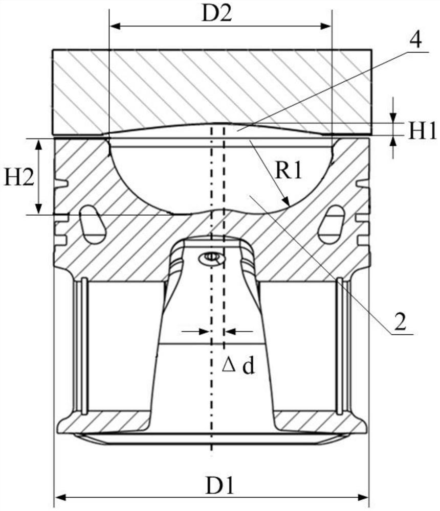 Combustion chamber and gas engine