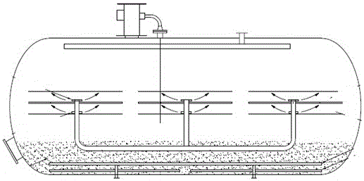 An automatic sand washing device