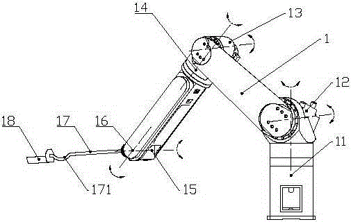 Automatic casting powder feeding device and method of articulated robot