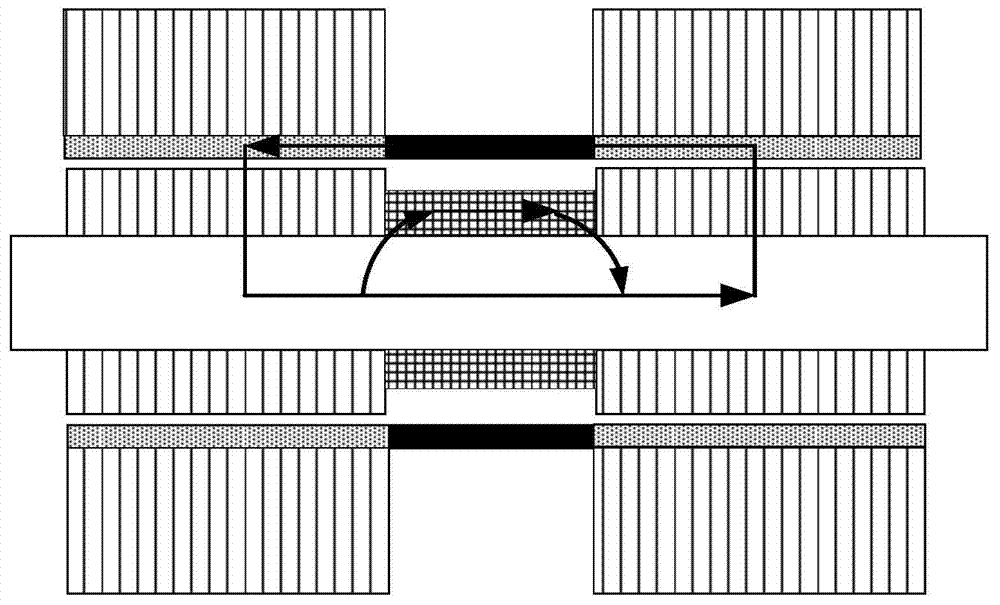 Permanent magnet polarization hybrid radial magnetic bearing