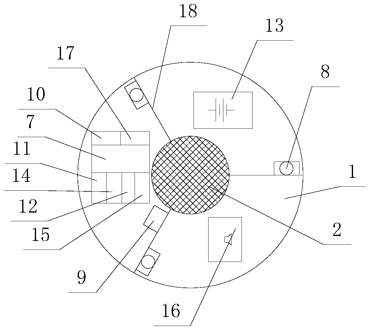 Dynamic-sounding automatic test instrument and implementation method