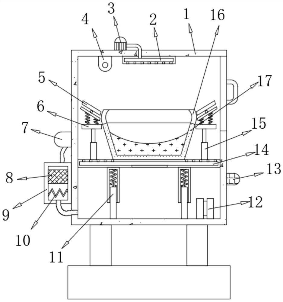 Anti-infection isolation device for clinical medicine in neonatology department