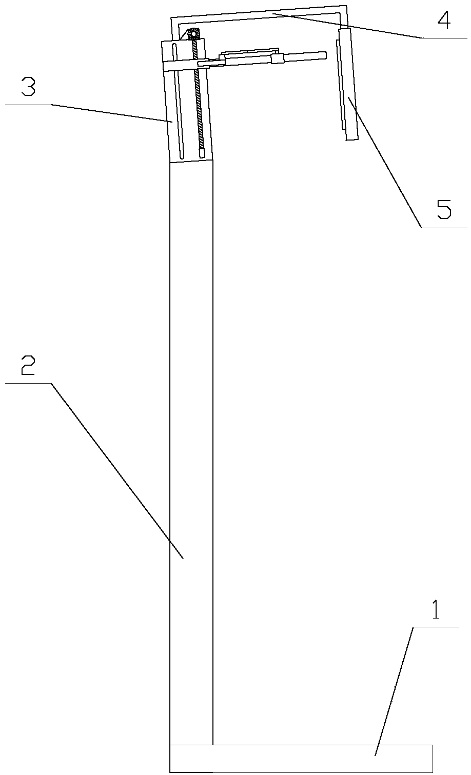 High-scanning efficiency anti-jitter intelligent face recognition device