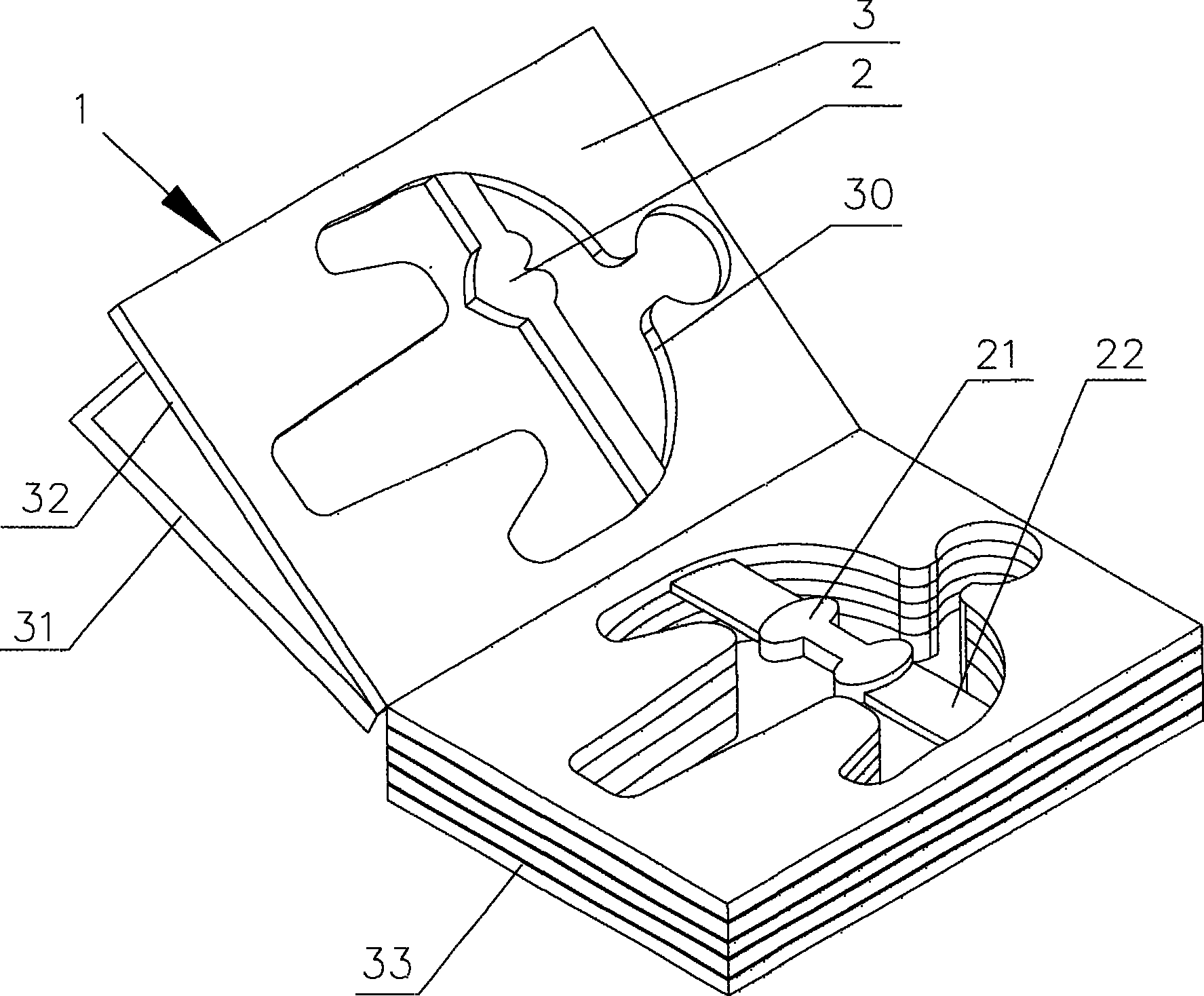 Solid and plane combined model