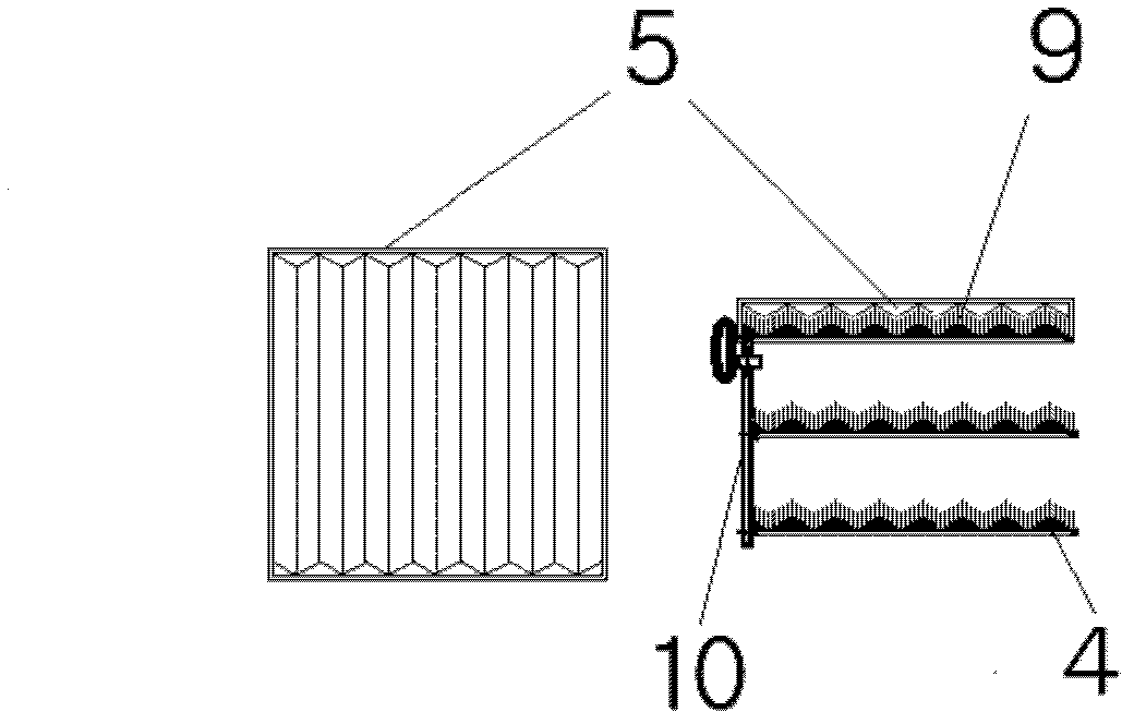 Dustproof and ventilation system of automatically cleaning filter screen in machine room