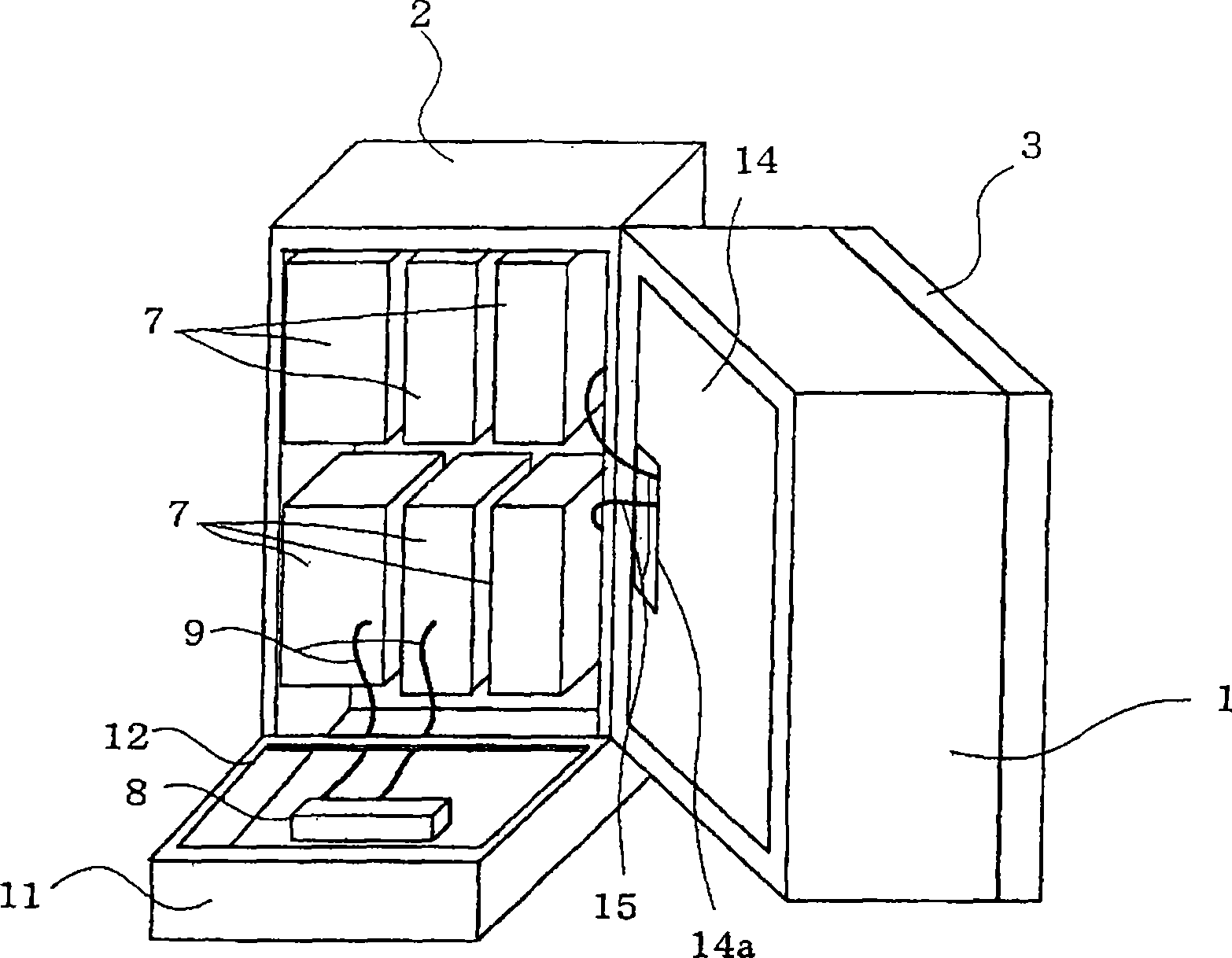 Controller for industrial robot