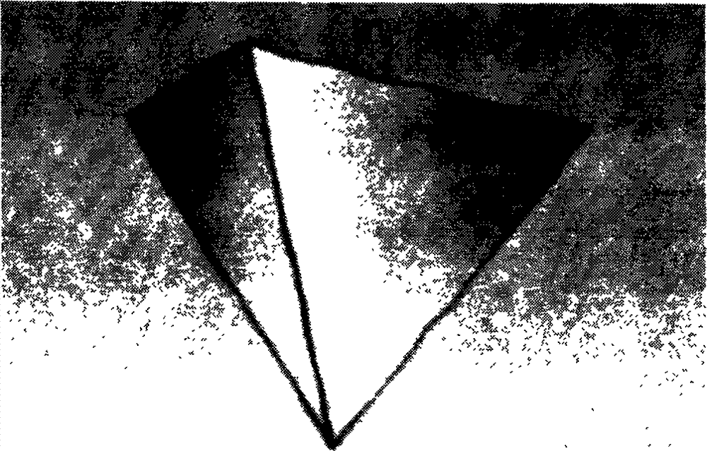 Underwater sub-wavelength resolution ratio three-dimensional imaging method