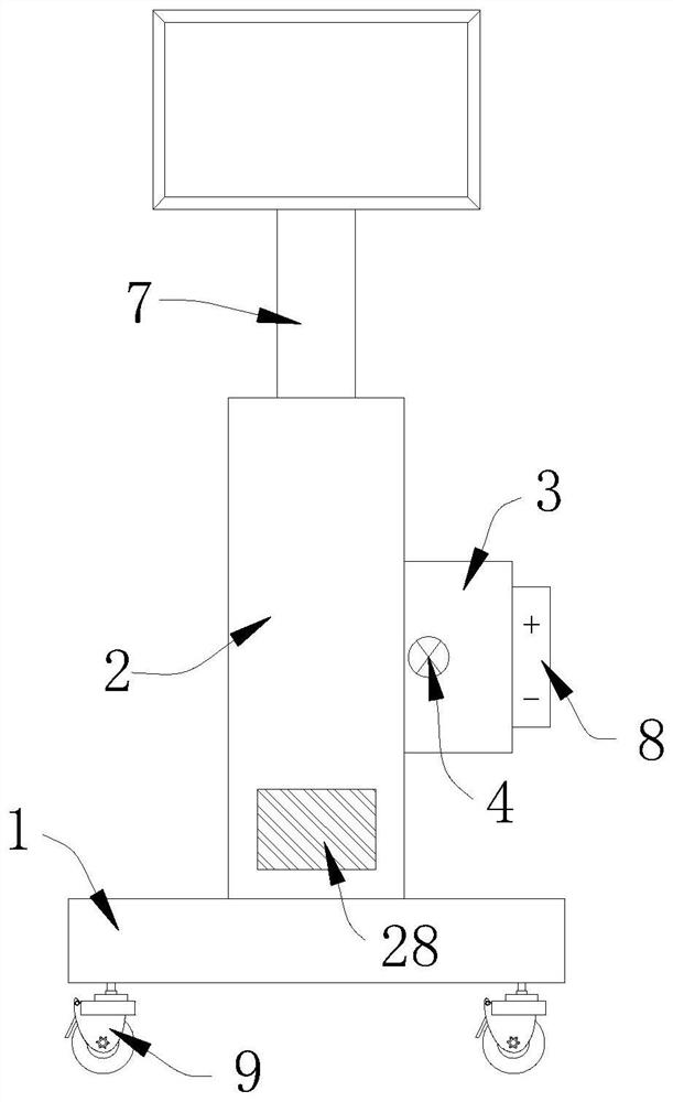 An automatic tester for middle and long distance running in sports