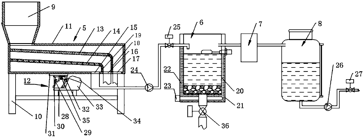 Waste organic solvent recycling device