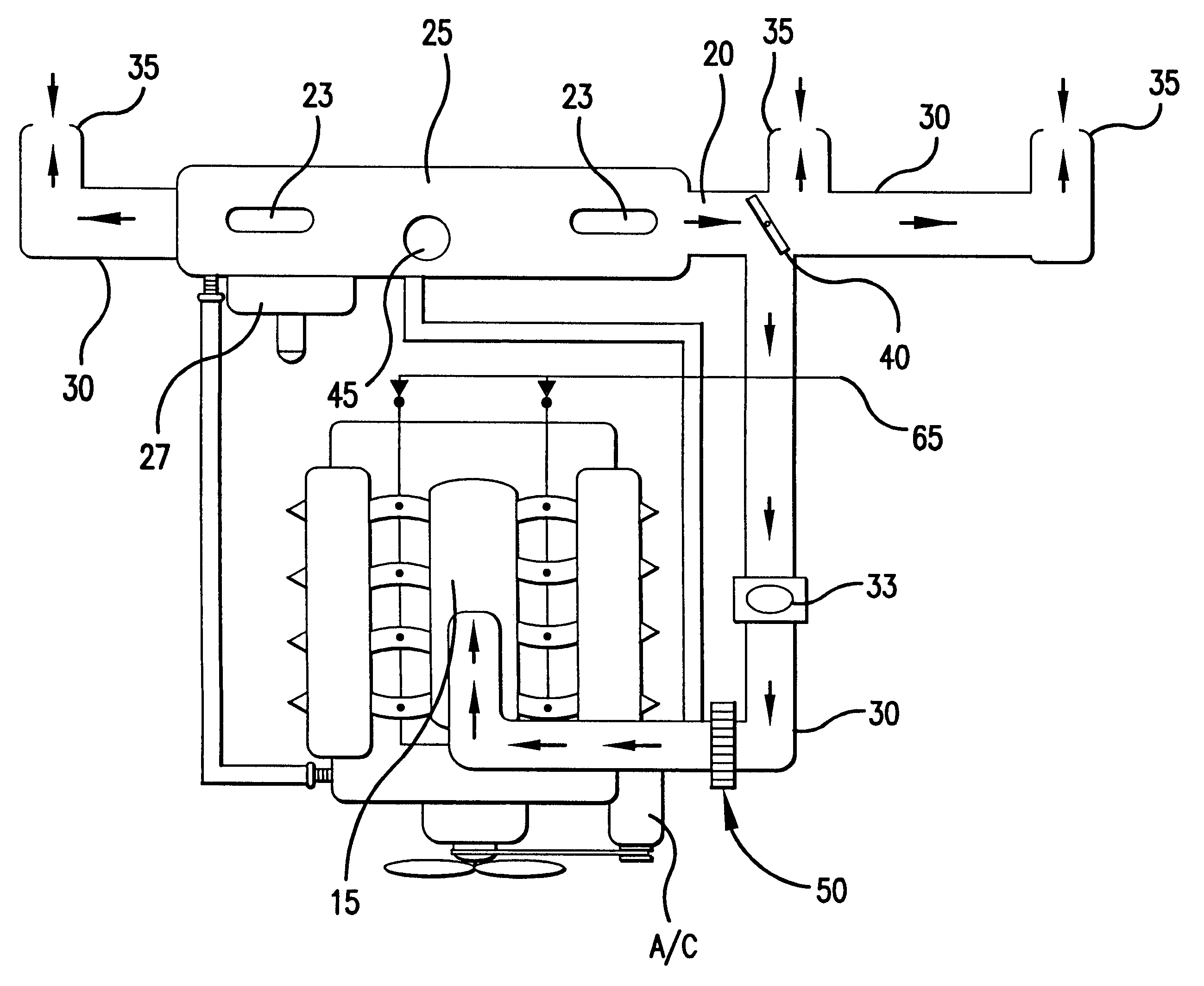 Vehicle air induction system