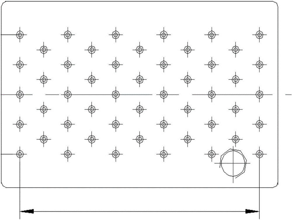 Needle-plate electrode corona discharge assembly for AC-DC high voltage test