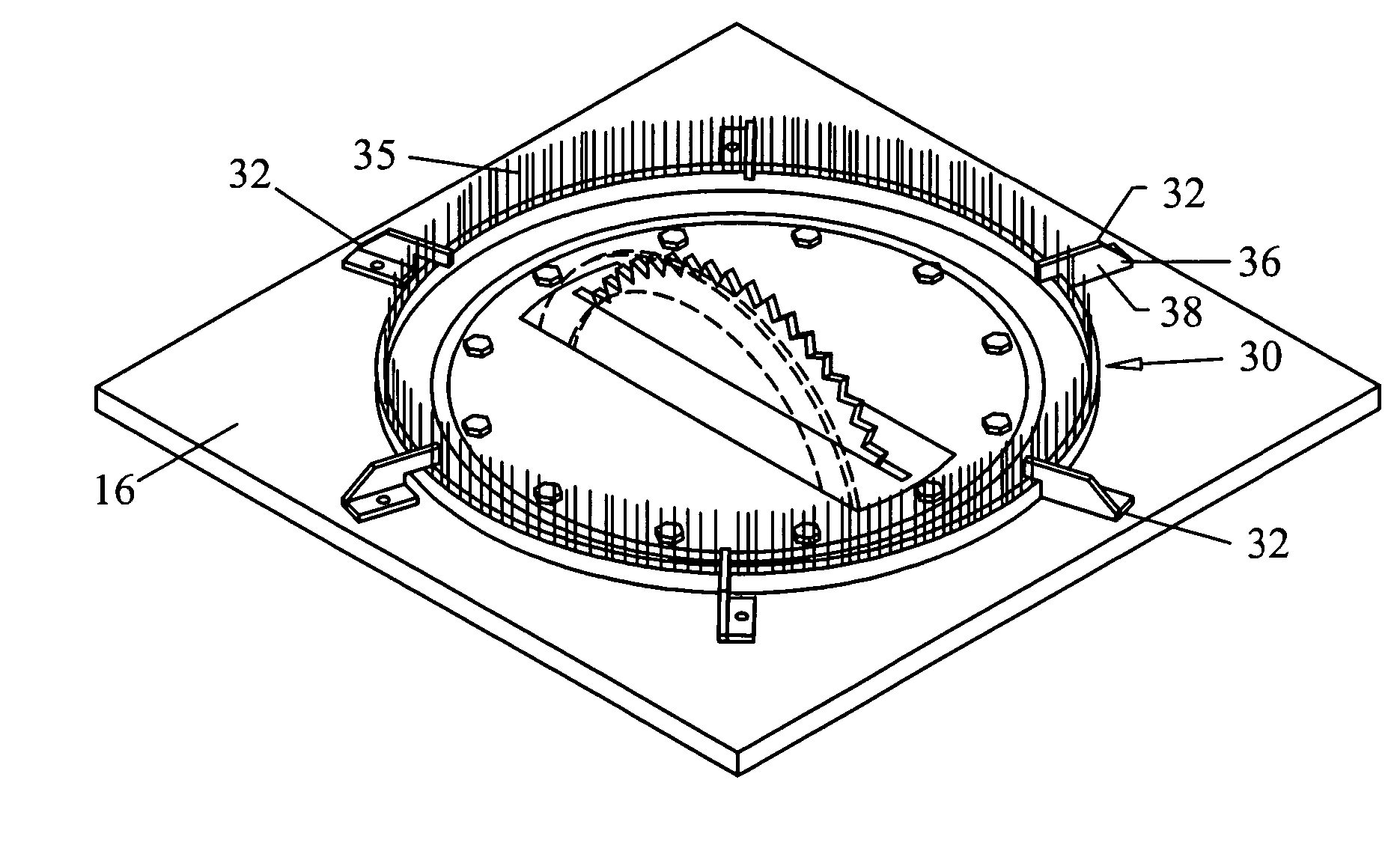 Improved dust collection for panel saw