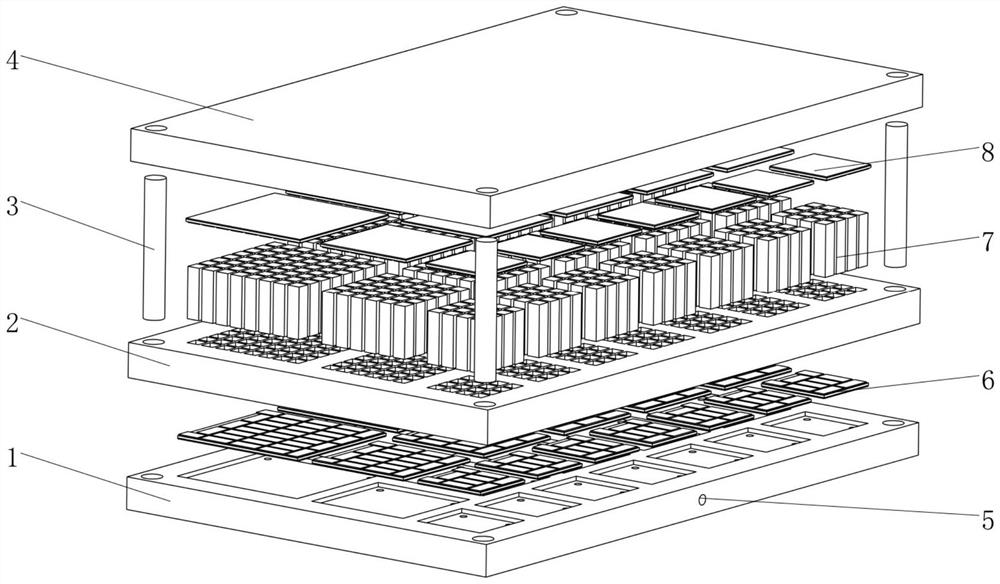 Welding integration technology of medium- and high-temperature thermoelectric power generation devices and manufacturing tool