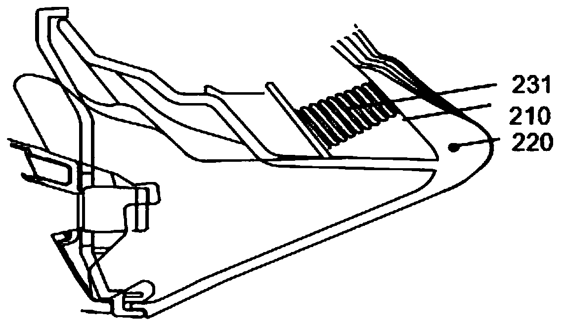 Volute tongue structure and air conditioner