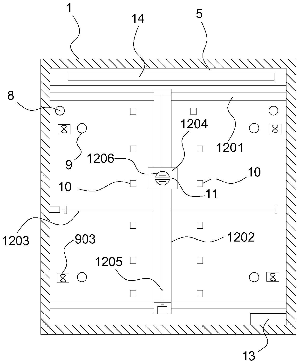 Medical protective clothing on-site making wearable equipment and method thereof