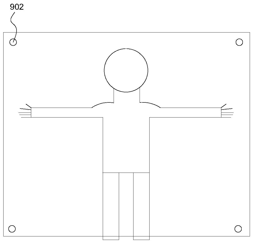 Medical protective clothing on-site making wearable equipment and method thereof