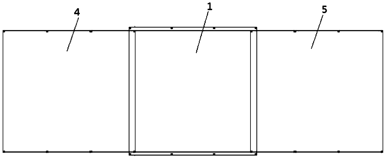 Movable reinforcement machining shed structure