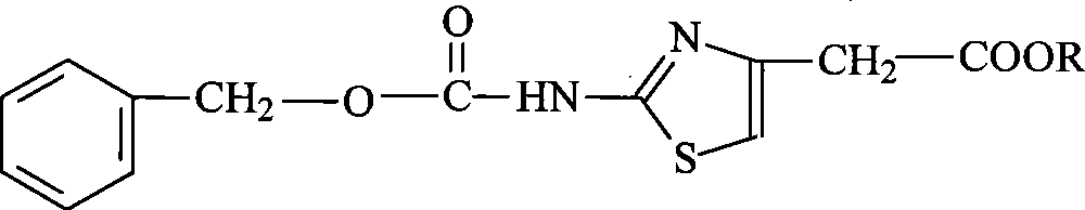 Preparation method of ethyl 2-[[(bezyloxy)carbonyl]amido]-4-thiazolyl acetate