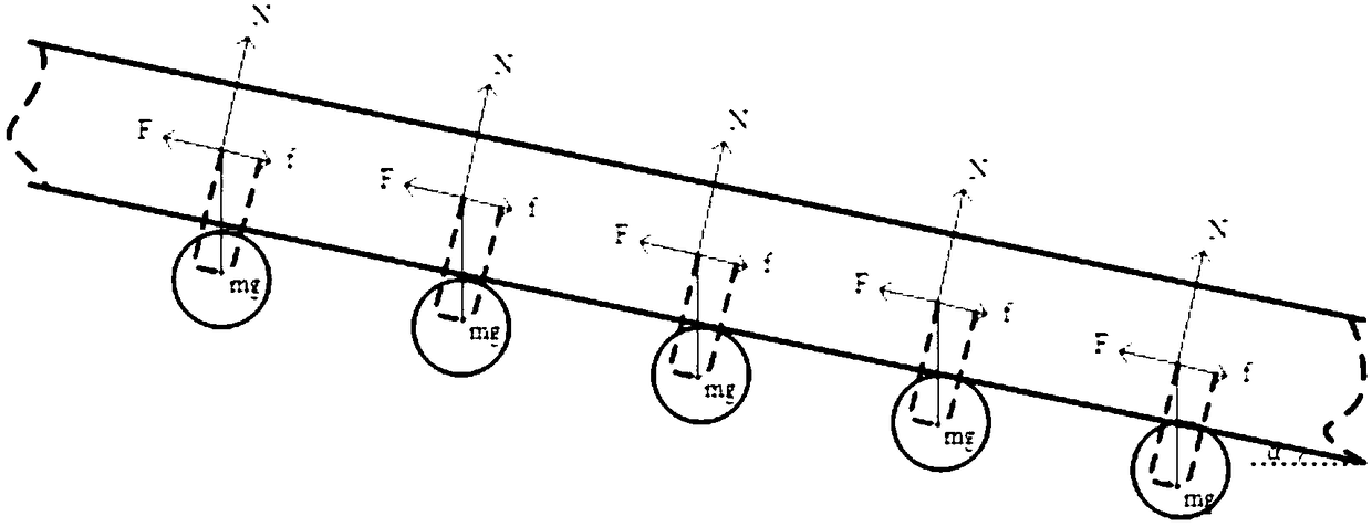 Casting-rolling connection method for direct rolling of square and rectangular steel billets in conveying process