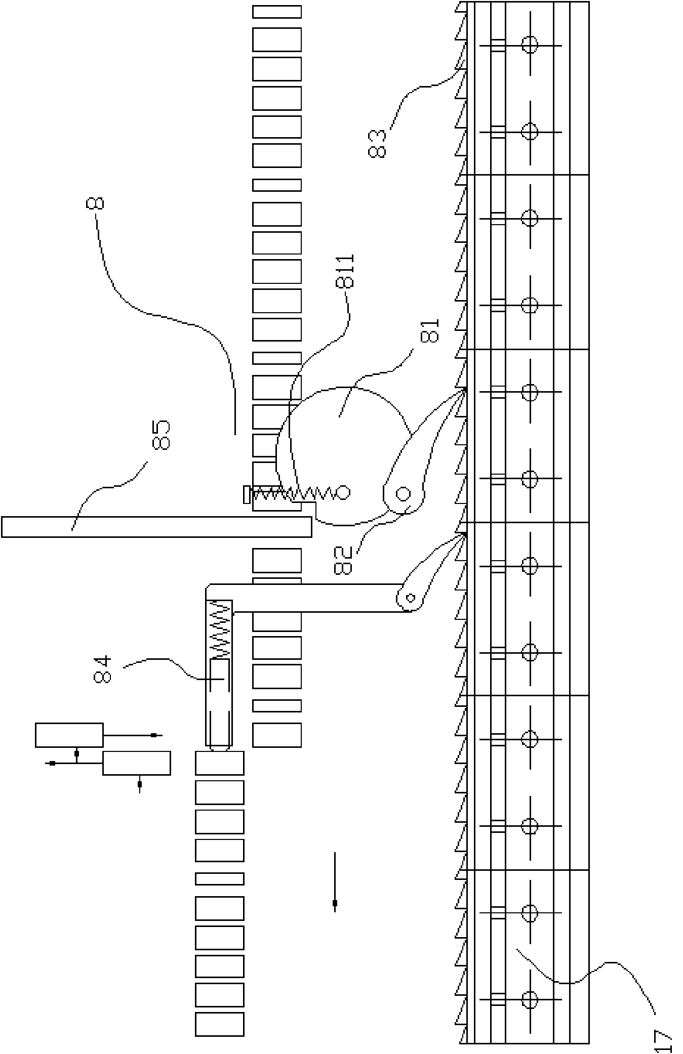 Socket type pore-forming mold, socket type pore-forming device and method for preparing porous brick thereof