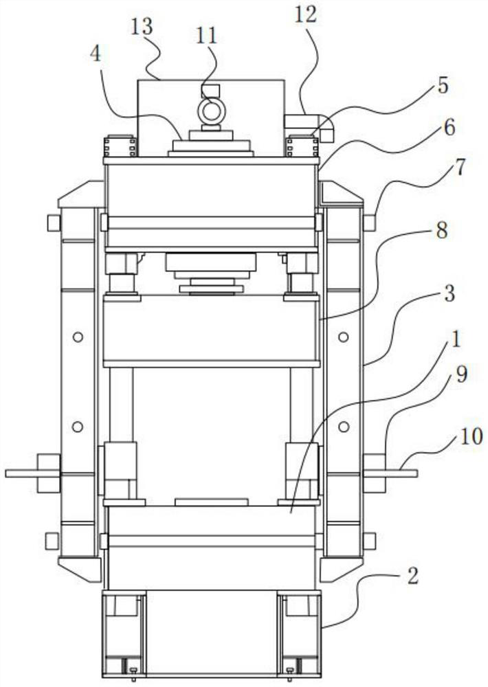 Building solid waste crushing, recycling and regenerating device