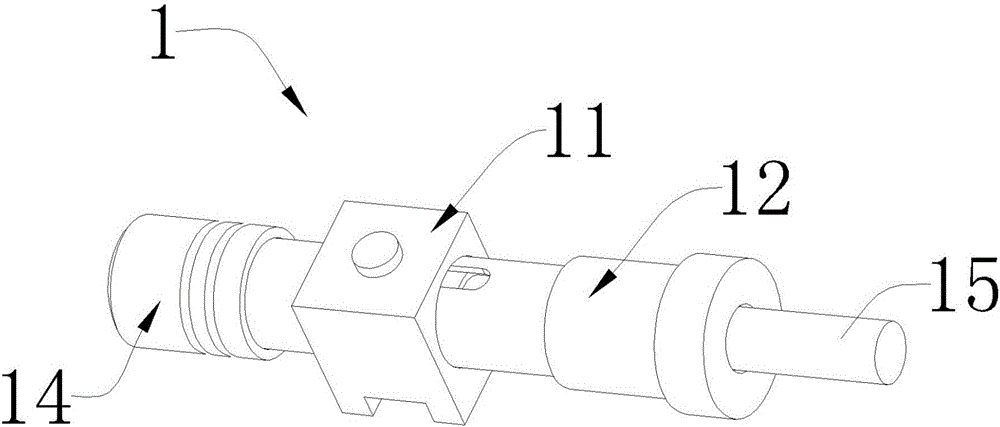 Mechanical switch and spine massage correction device controlled by same