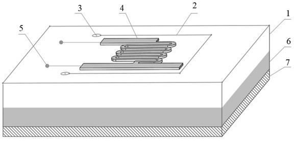 Asymmetric strong adhesive and easy to tear sensor and preparation method