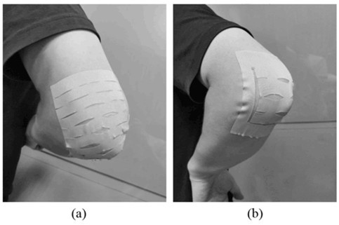 Asymmetric strong adhesive and easy to tear sensor and preparation method