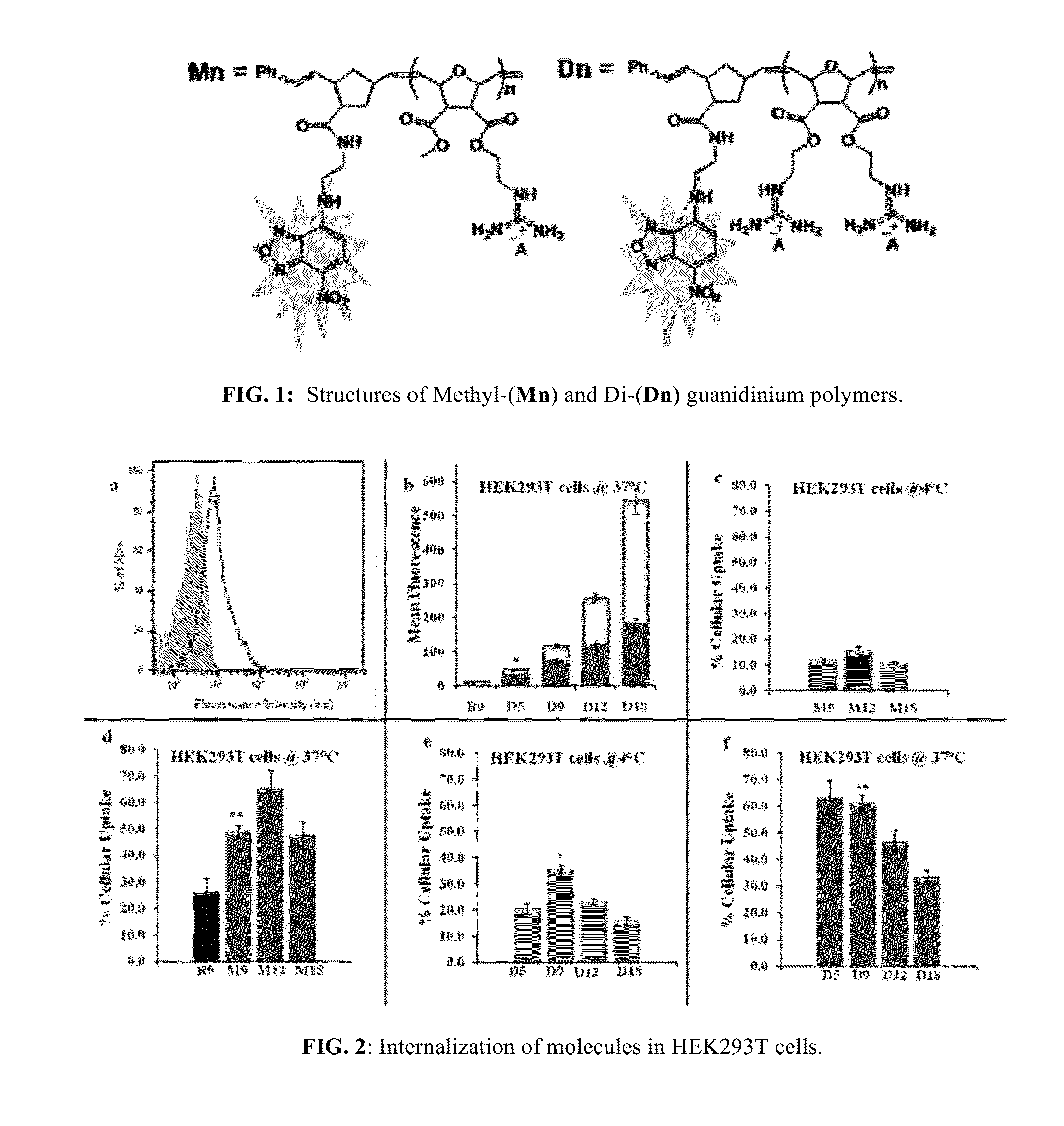 Protein transduction domains mimics