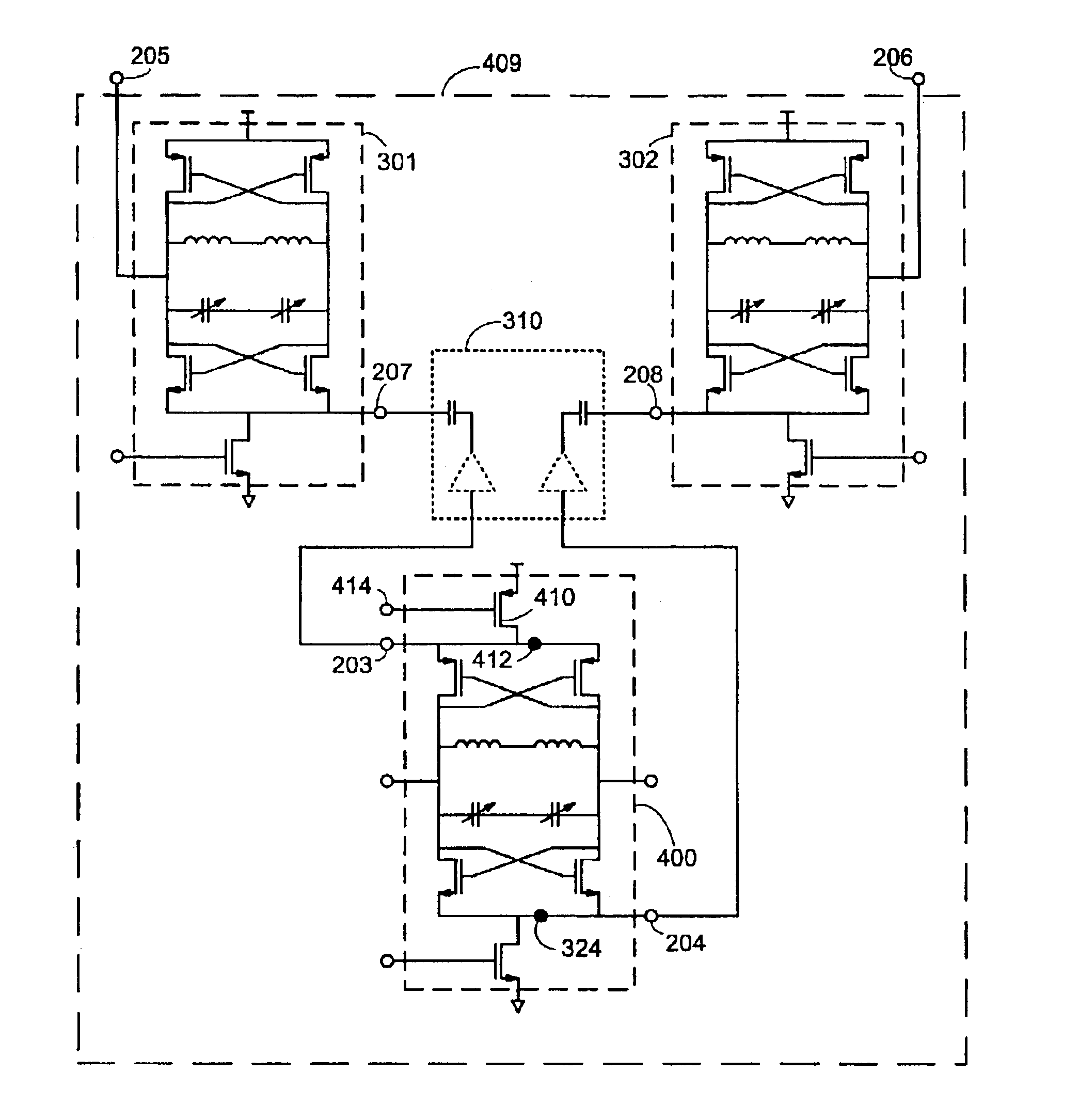 Quadrature oscillator and methods thereof