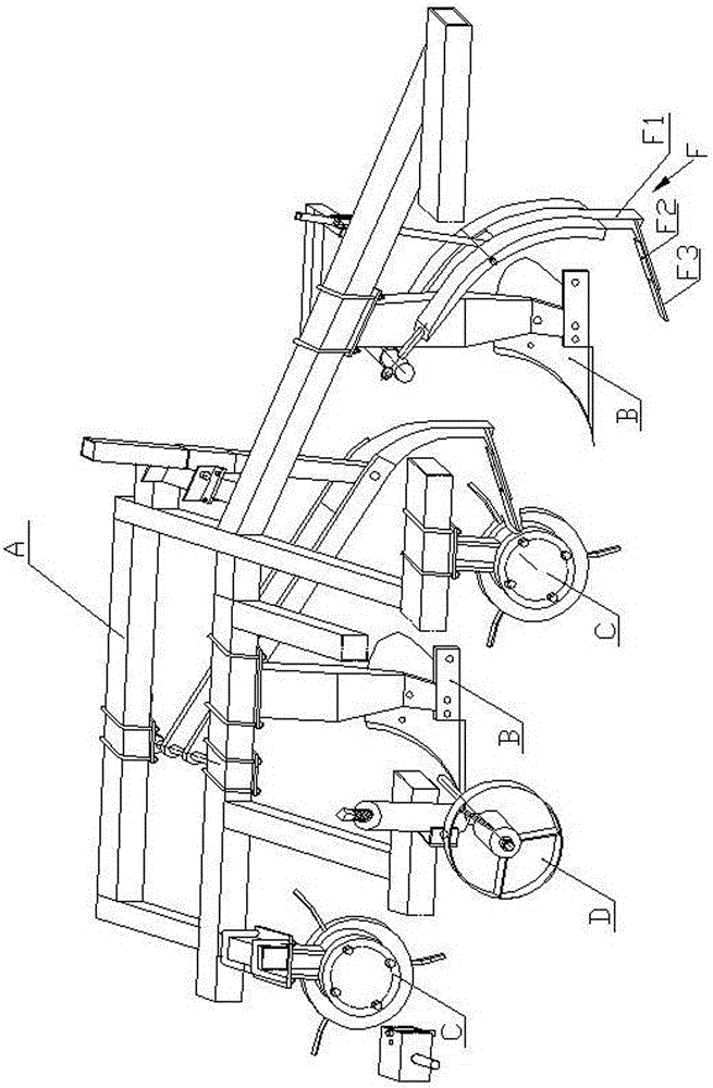 Deep scarification rotary plow