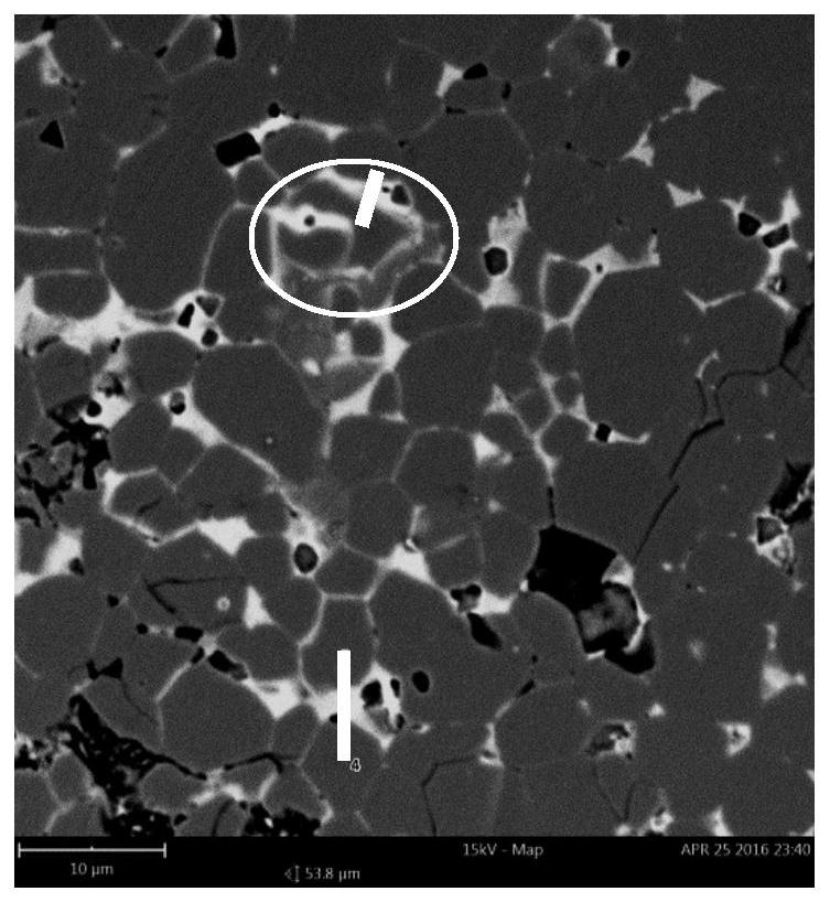 Low-cost heat-resistant sintered Ce-containing magnet containing Al magnetic hardening layer structure and preparation method