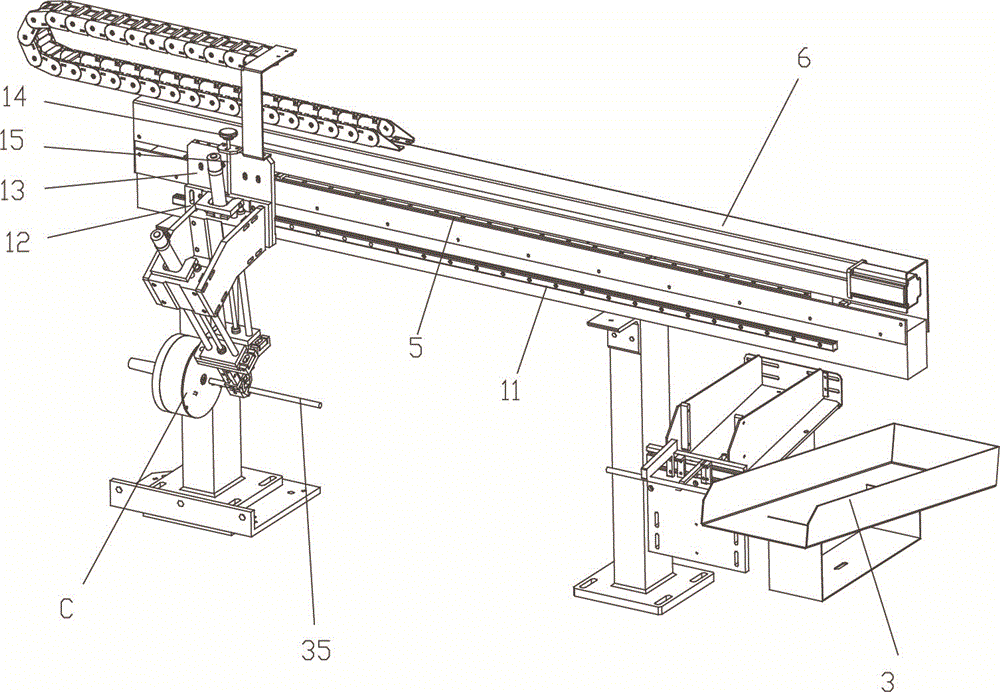 Cylindrical grinding gantry manipulator