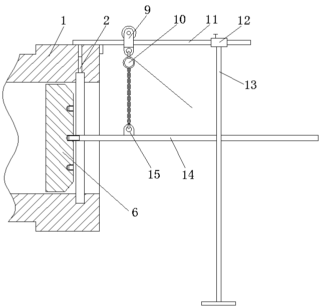 Special tool and method for disassembly and assembly of high-pressure self-sealing manhole