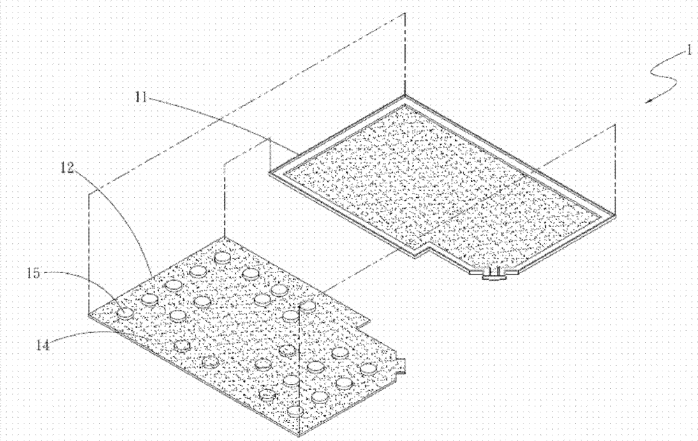 Vapor structure and manufacturing method thereof