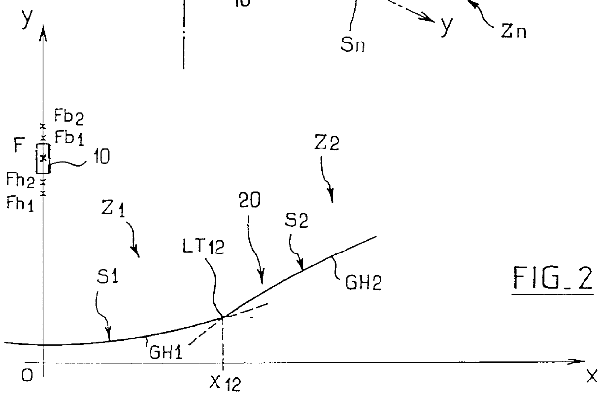 Motor vehicle headlight reflector having laterally juxtaposed zones, a headlight constructed therefrom and a method of making the reflector