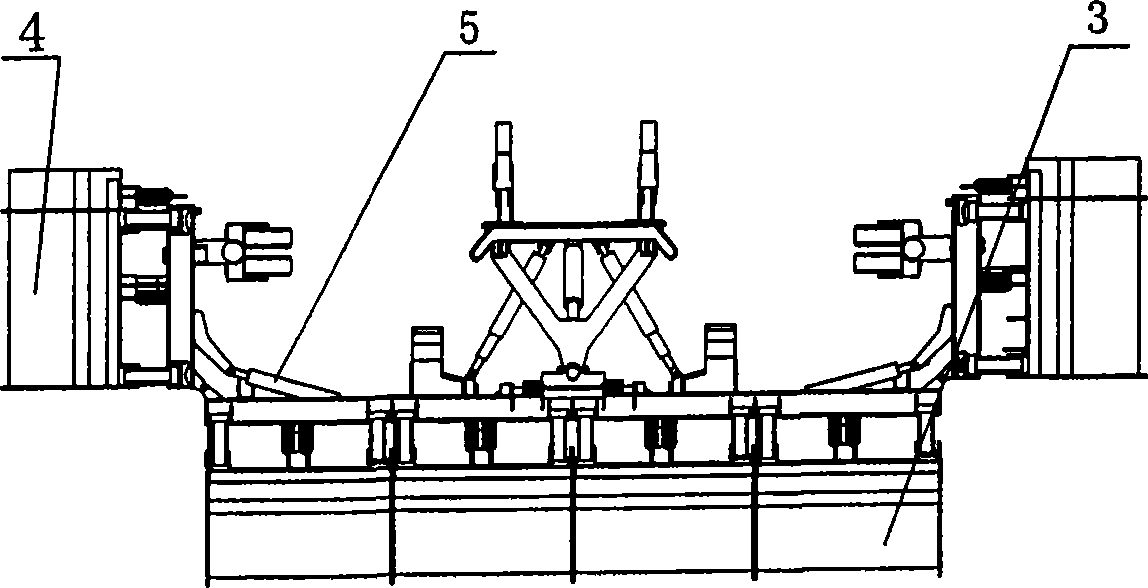 Snow removing vehicle for aerodrome