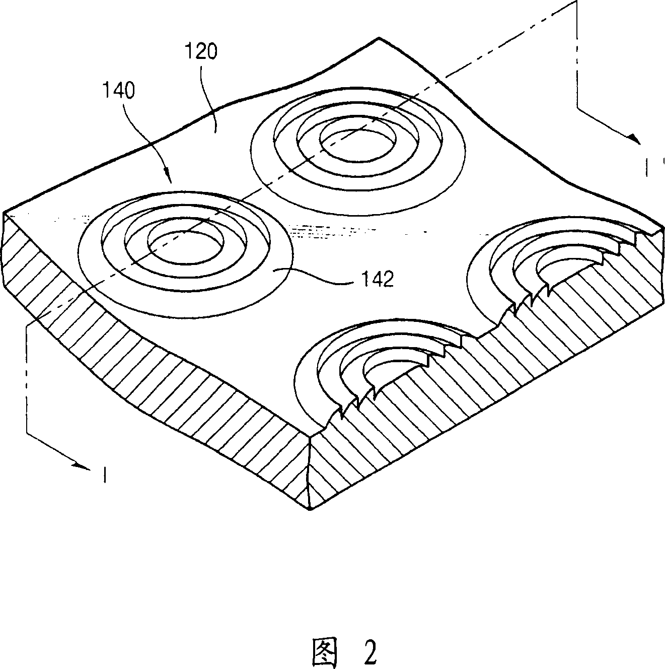 Optical member, method of manufacturing the optical member, and display device having the optical member