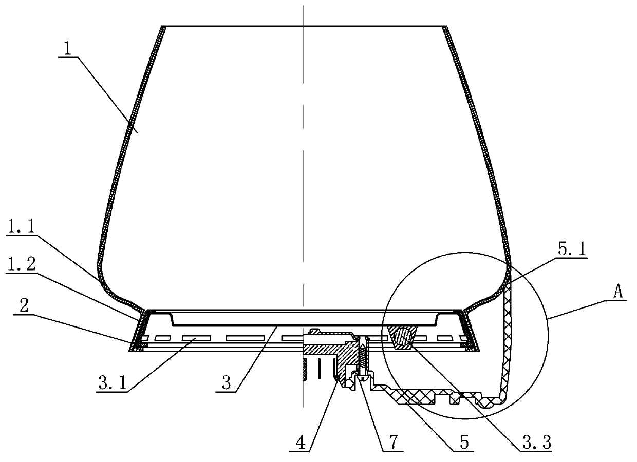 Electric glass kettle and assembly method thereof