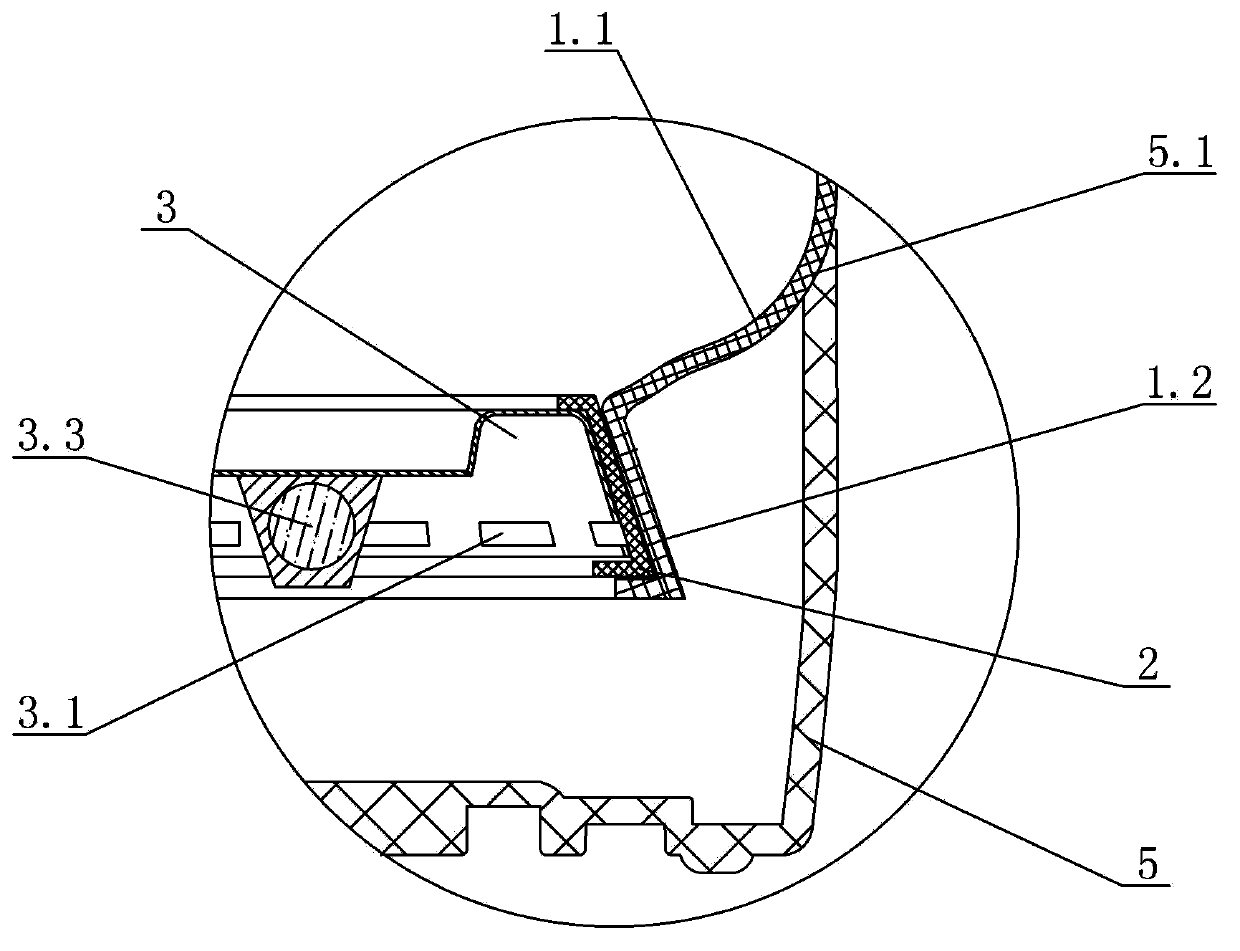 Electric glass kettle and assembly method thereof