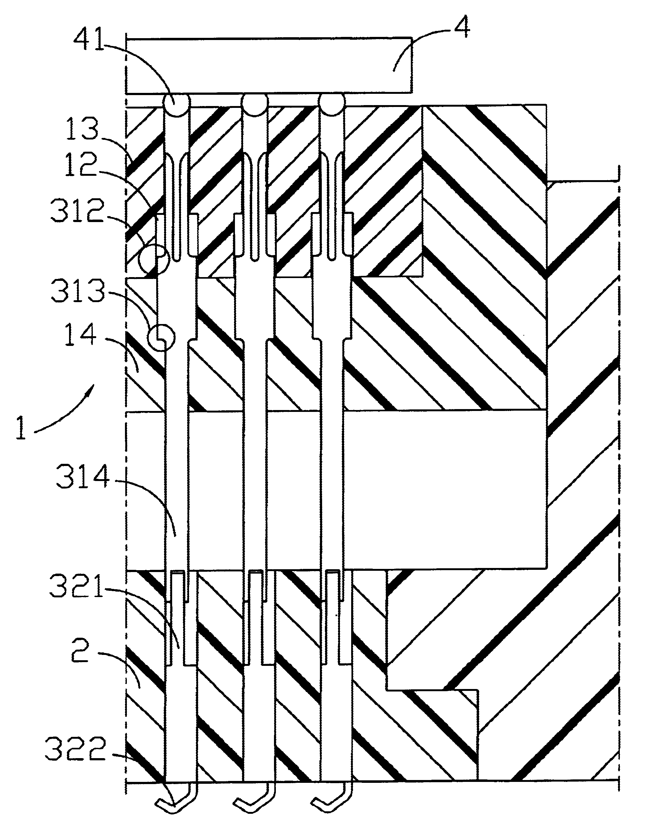 Matrix connector