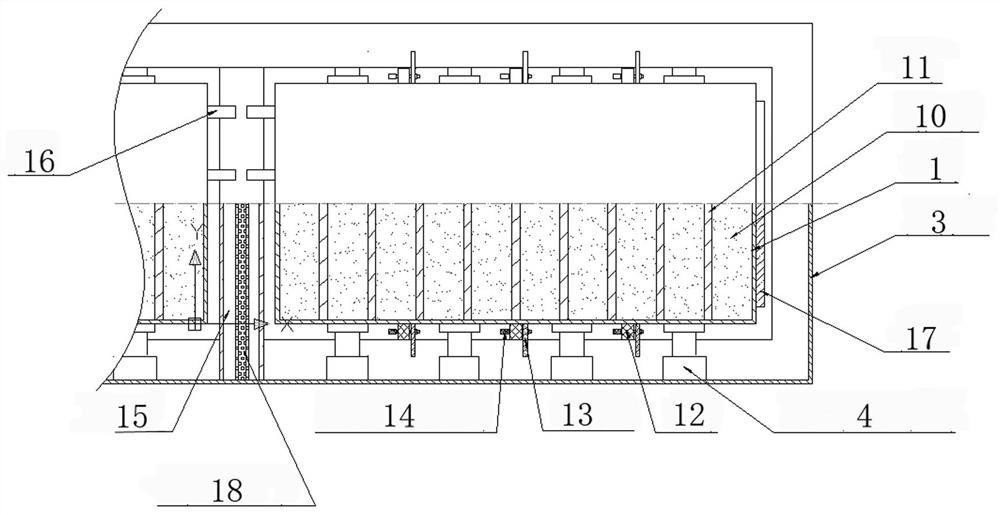 A method of controlling the voltage of the electrolytic cell and the position of the clamping frame