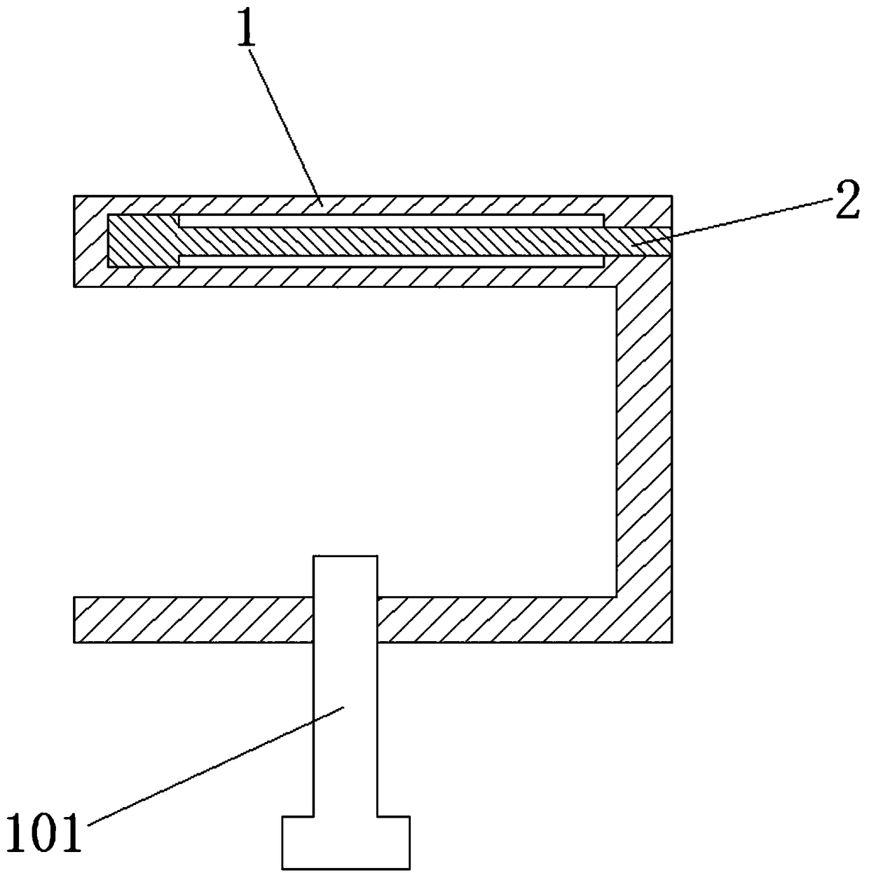 Postoperative nursing drainage device for intensive care unit