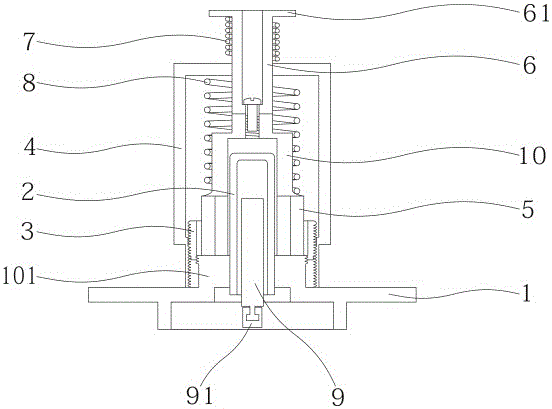 Temperature-control automatic on-off type water fire extinguishing control valve